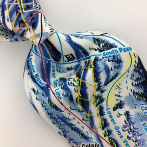 Resort Mountain Novelty Necktie Tie